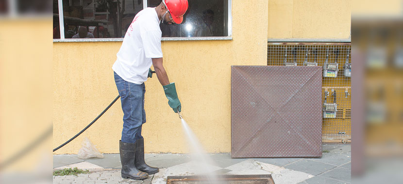 serviço de hidrojateamento