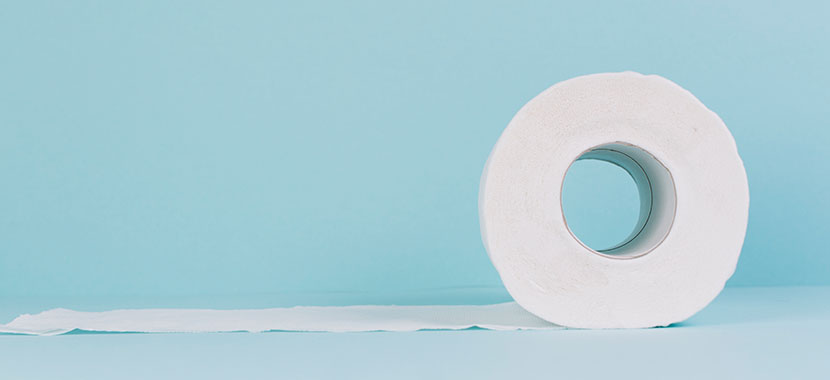 Desentupir vaso sanitário com papel higiênico