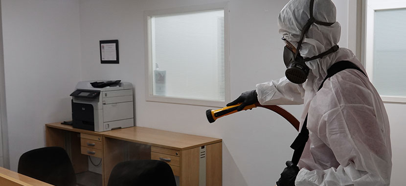 Benefícios da sanitização de ambientes fechados