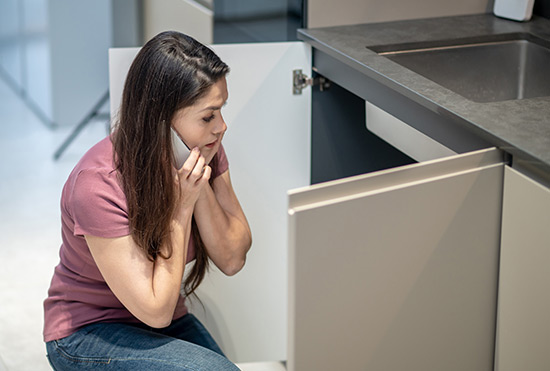 Desentupir cano entupido com pano