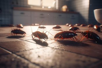 Acabar com a infestação de baratinhas em apartamento