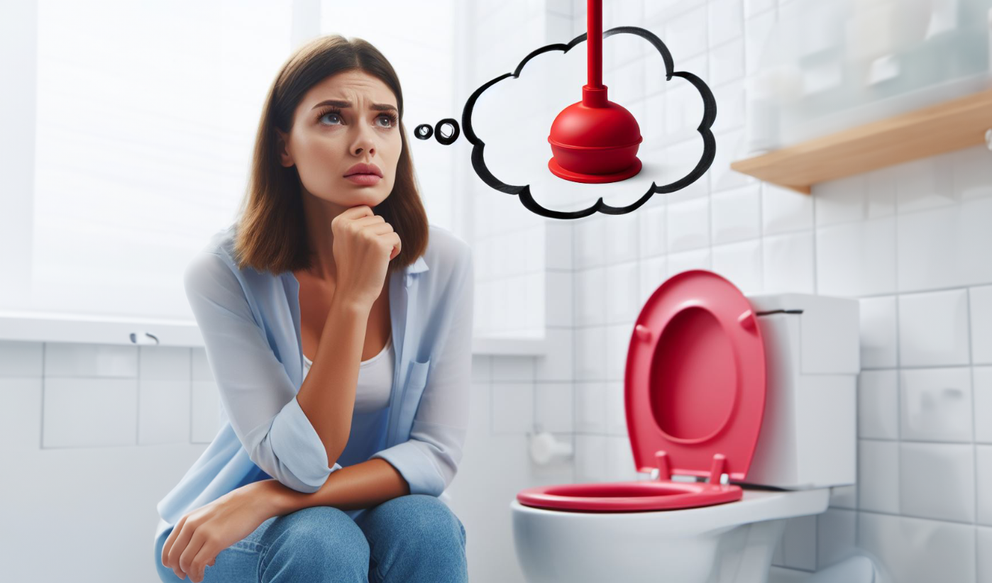 Como desentupir um vaso sanitário sem desentupidor?