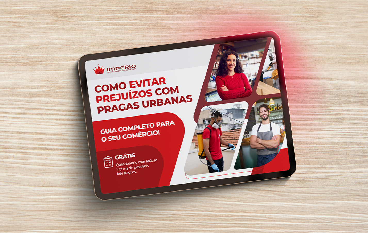 Ebook para comércio - pragas urbanas