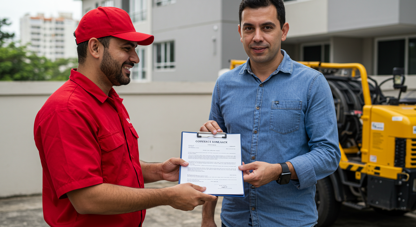 Desentupidora de Esgoto: Por que um Contrato de Manutenção Preventiva Reduz Gastos e Evita Emergências