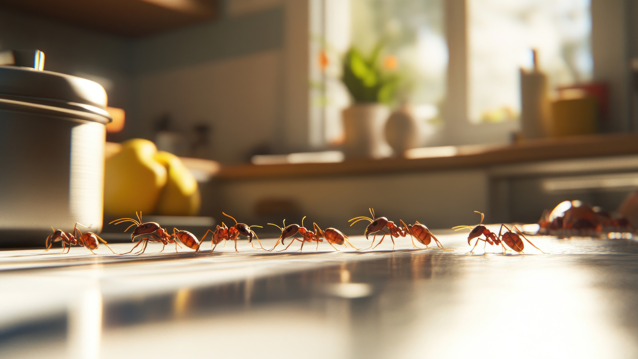 Dedetização de Formigas em Cozinhas: SP, campinas e ABC (Método Gel)