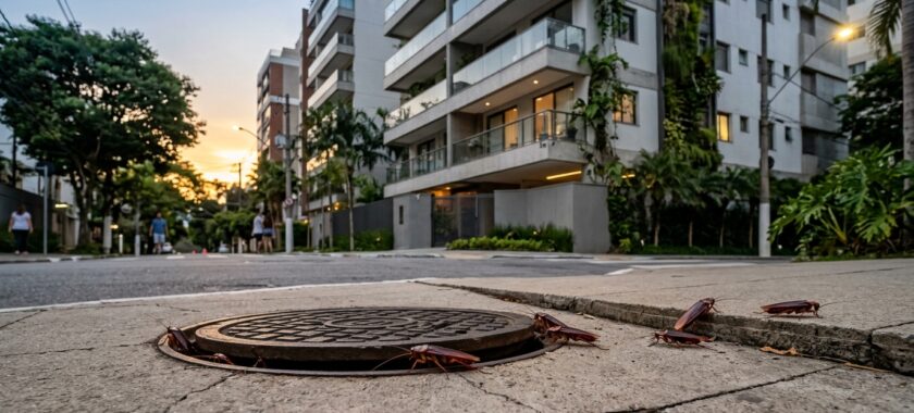 A Volta do Calor e as Baratas de Esgoto Por que Elas Começam a Invadir os Imóveis em Setembro