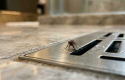 Mosquitinho de Banheiro Saindo do Ralo